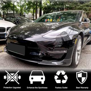 Frontlippe Stoßstange Lip V6 (2017-2023, Carbon) Tesla Model 3 2017- Foto 3