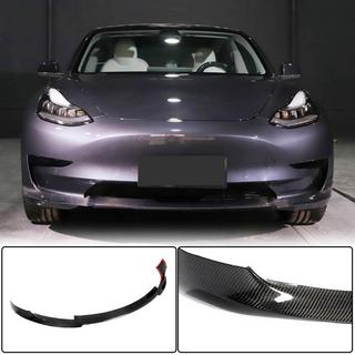 Frontlippe Lip V7 (2017-2023, Carbon) Tesla Model 3 2017- Foto 1