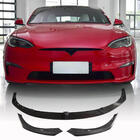 Tesla Model S 2012– Frontlippe Lip V2 (2021+, Carbon) Foto 1
