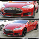 Tesla Model S 2012– Frontlippe Lip V1 für Frontstoßstange (2012-2016, Carbon) Foto 2