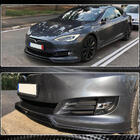Tesla Model S 2012– Frontstoßstange Lippe Carbon V3 (2016-2020) Foto 4