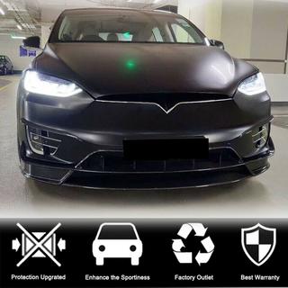 Frontstoßstangenlippe Aufsatz (2015-2021, Carbon) Tesla Model X 2015- Foto 3