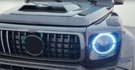 Mercedes G class W465 2025- Kühlergrill Rahmen Carbon V1 Foto 2