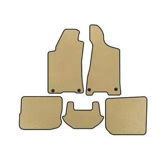 EVA-Fußmatten (1991-1996, Sedan, Beige)