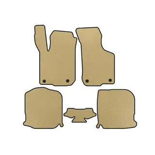 EVA Fußmatten (HB, 3-Türer, Beige)