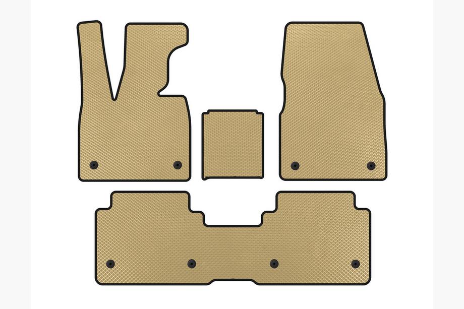 BMW I3 2013-2022 EVA Fußmatten (Beige) Image