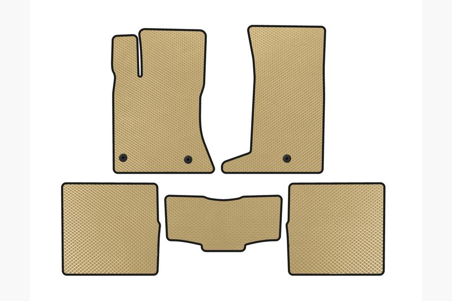 Cadillac SRX 2004-2009 EVA Fußmatten (Beige) Image