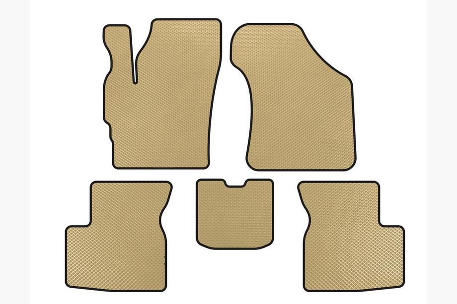 Chery QQ 2003-2022 EVA Fußmatten (Beige) Image