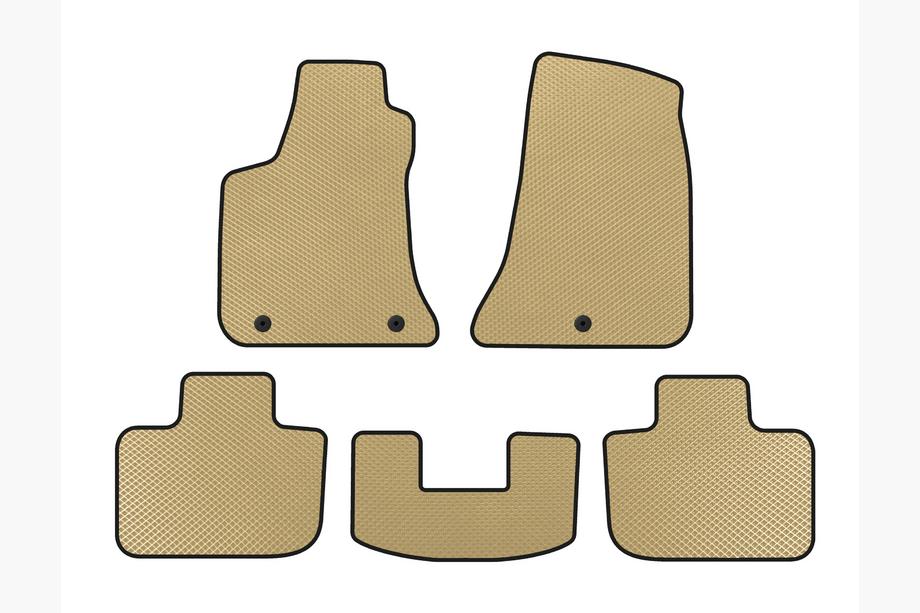 Chrysler C300 2011-2023 EVA Fußmatten V1 (Beige) Image