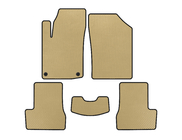 Citroen C-3 2009–2016 EVA Fußmatten (HB, Beige) Foto 1