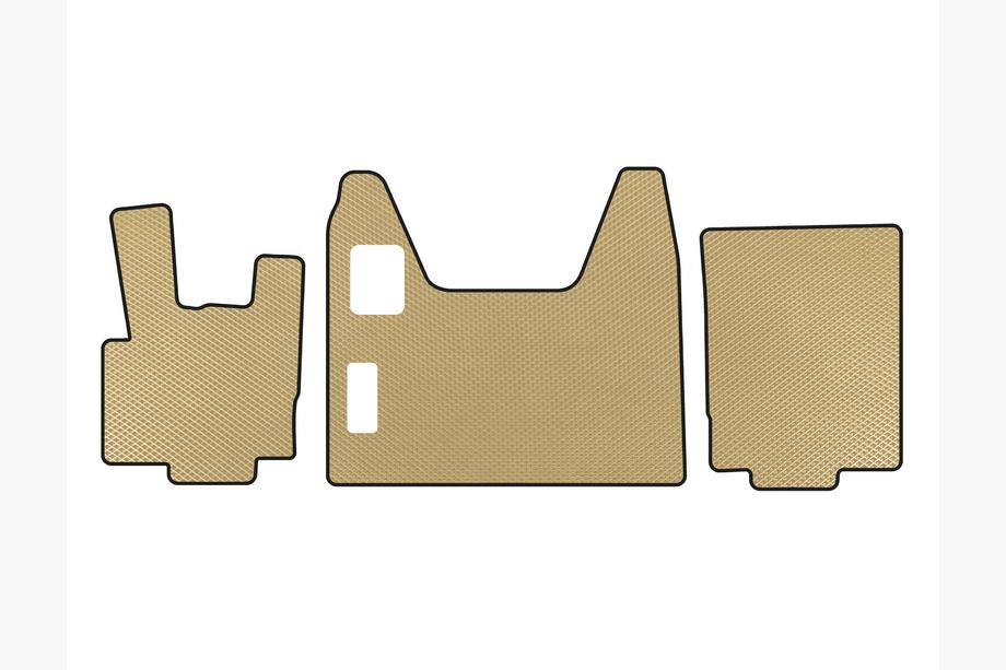 DAF XF95 2002-2006 EVA Fußmatten (Beige) Image