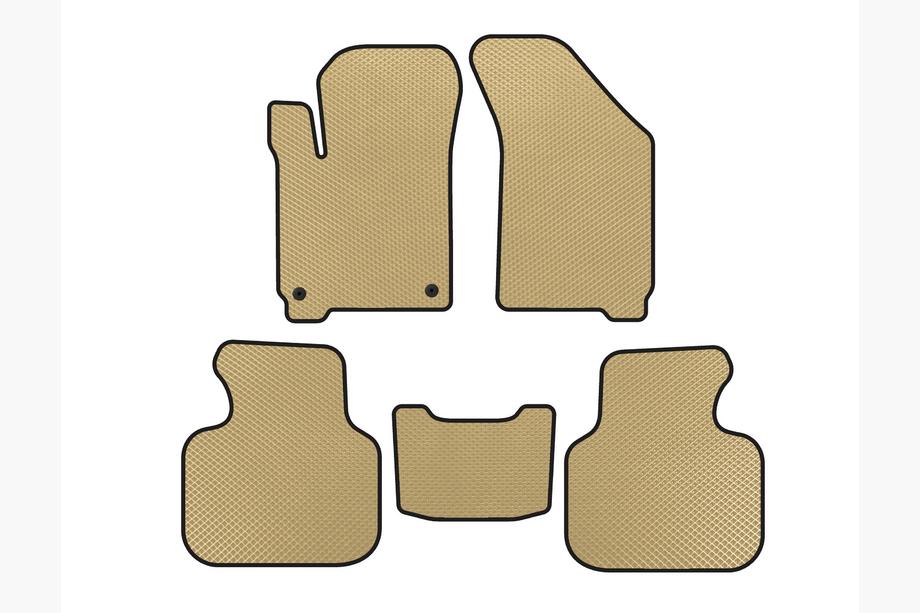Dodge Journey 2008-2020 EVA Fußmatten (2008-2011, Beige) Image
