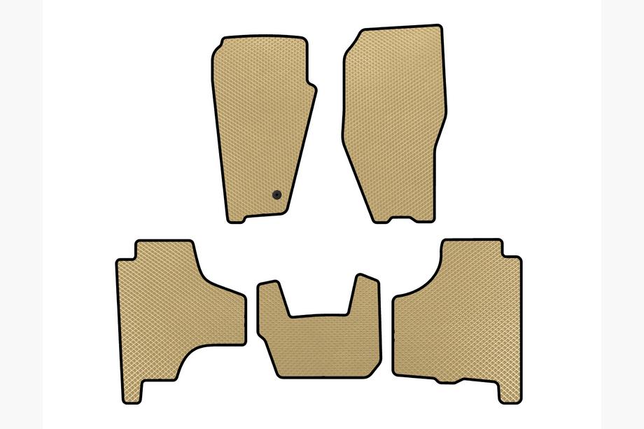 Dodge Nitro 2006-2011 EVA Fußmatten (Beige) Image