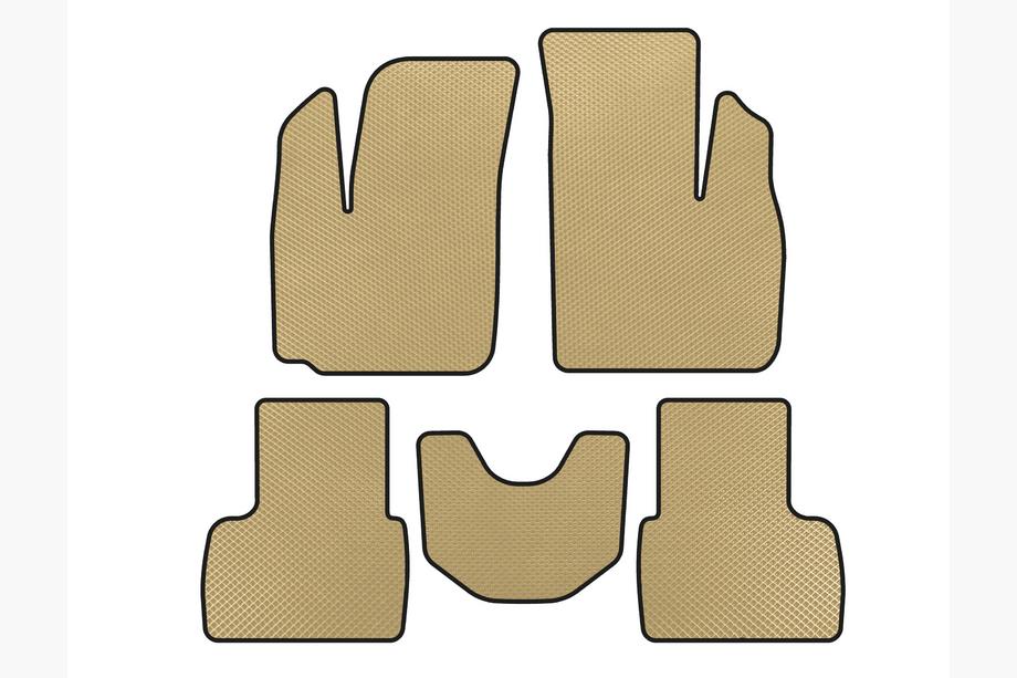 Fiat Doblo I 2001-2005 EVA Fußmatten (Beige) Image