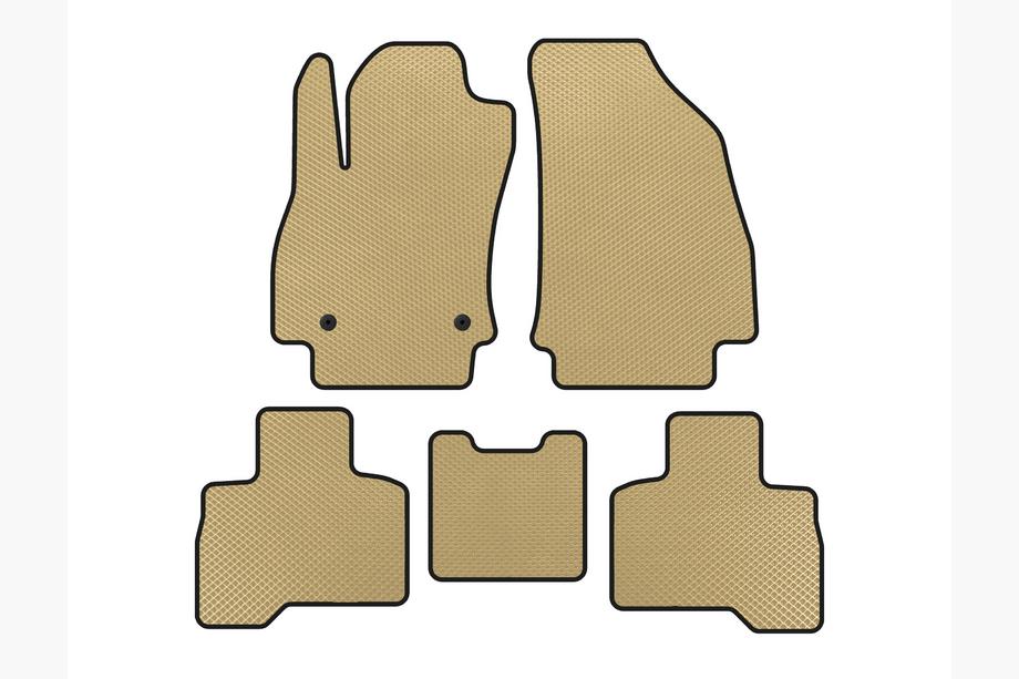 Fiat Fiorino/Qubo 2008-2024 EVA Fußmatten (Für Qubo 2008-2016, Beige) Image
