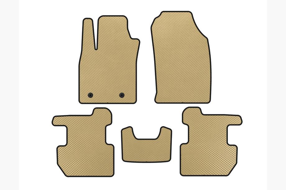 Ford Ecosport 2013-2022 EVA Fußmatten (2018-2022, Beige) Image