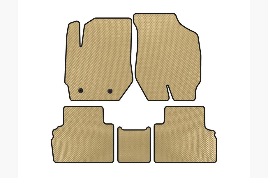 Ford Escape 2008-2013 EVA Fußmatten (Beige) Image