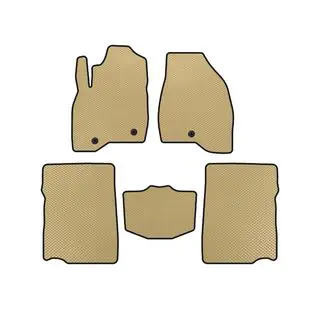 EVA Fußmatten (2017-2019, 2. Reihe, 7-Sitzer, Beige)