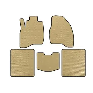 EVA Fußmatten (2015-2019, 5-Sitzer, Beige)