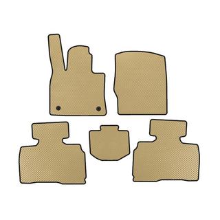 EVA Fußmatten (2 Reihen, 7-Sitzer, Beige)