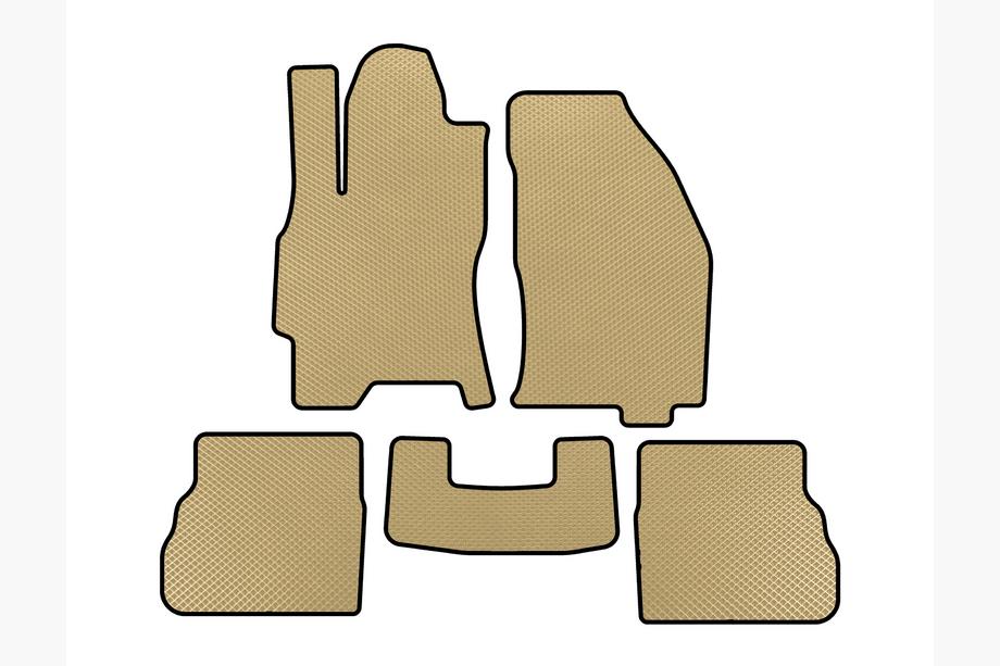 Ford Mondeo 1996-2001 EVA Fußmatten (SD, Beige) Image