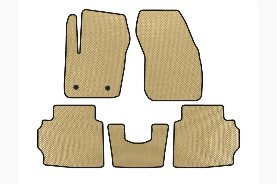Ford Mondeo 2014-2022 EVA Fußmatten (LB, Beige) Image
