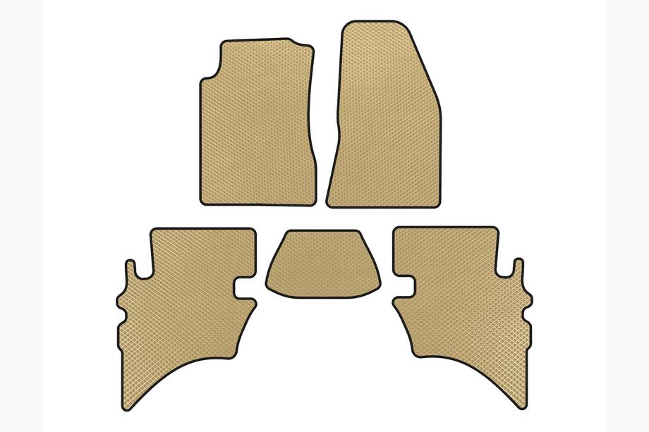 Ford Ranger 2002-2006 EVA Fußmatten (Beige) Image
