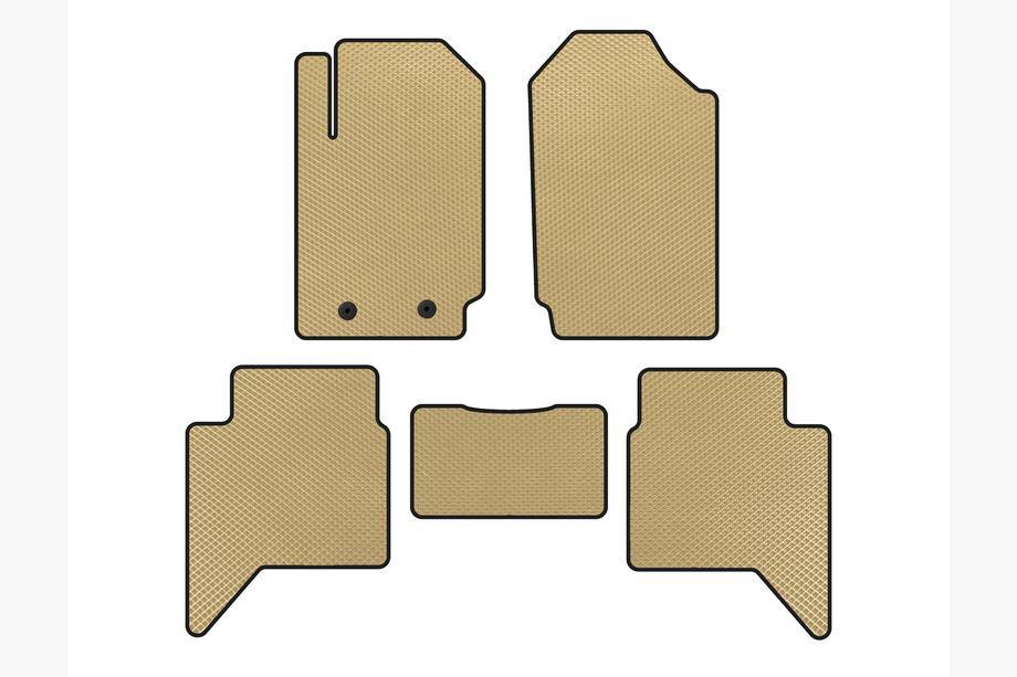 Ford Ranger 2011–2022 EVA Fußmatten (Beige) Image