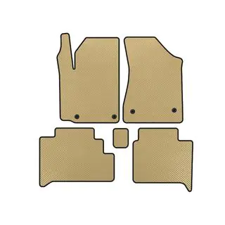 EVA Fußmatten (HB, Beige)