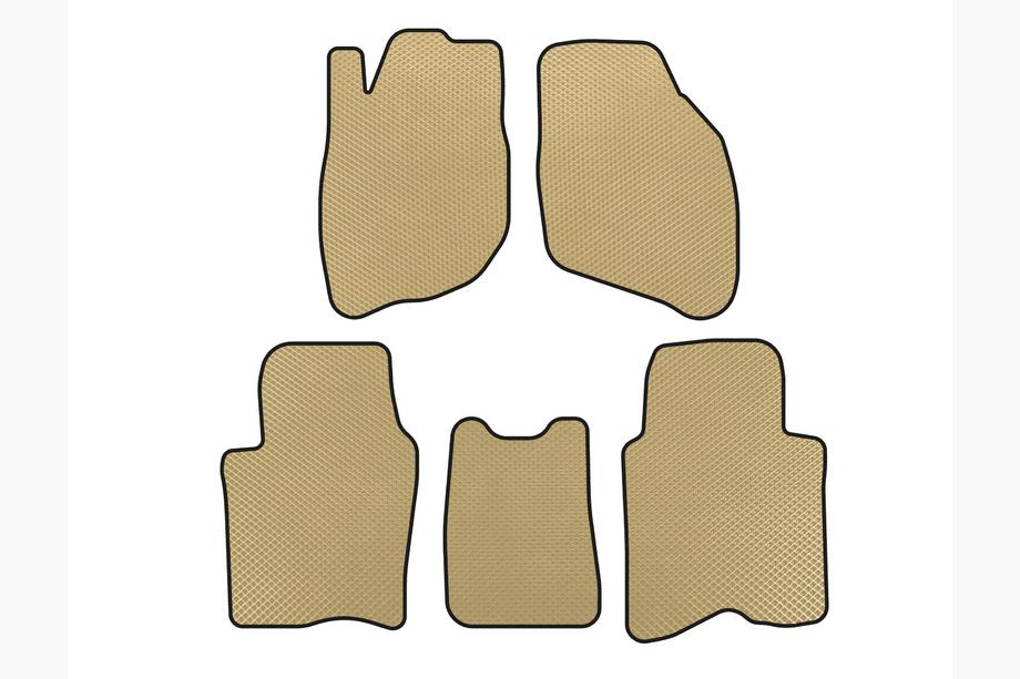 Honda City 2002-2008 EVA Fußmatten (SD, Beige) Image