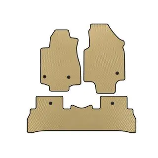 EVA Fußmatten (2008-2012, 7-Sitzer, Beige)