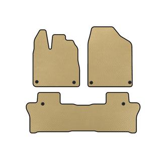 EVA Fußmatten (2 Reihen, Beige)