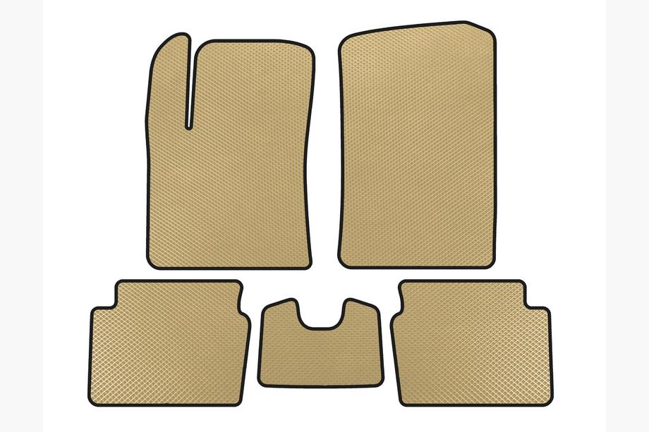 Hyundai I-10 2008-2013 EVA Fußmatten (HB, Beige) Image