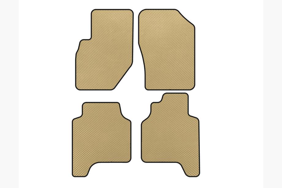 Hyundai Terracan 2001-2007 EVA Fußmatten (Beige) Image