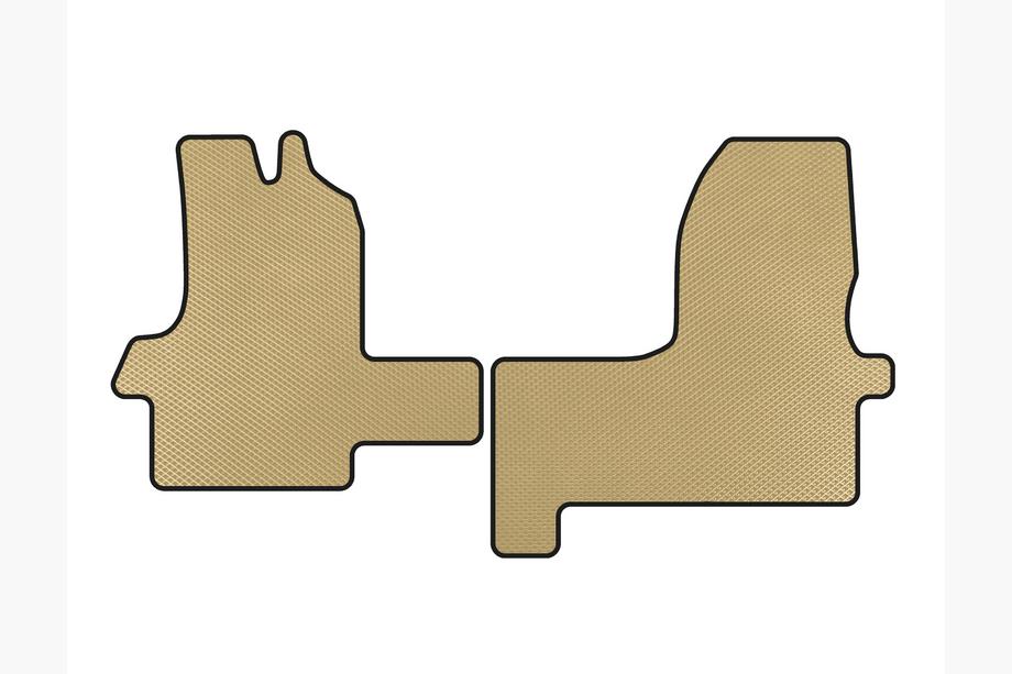 Iveco Daily 1999-2006 EVA Fußmatten (Beige) Image