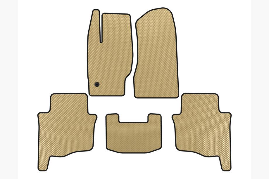 Jeep Grand Cherokee WK 2004-2010 EVA Fußmatten (Beige) Image