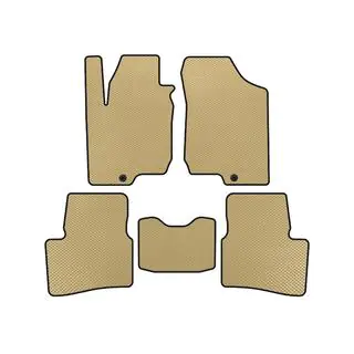 EVA Fußmatten (HB, 3-Türer, Beige)