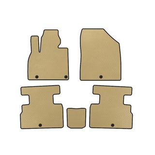 EVA Fußmatten (2 Reihen, 7-Sitzer, Beige)