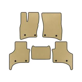 EVA Fußmatten (5-türig, Beige)