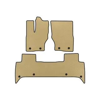 EVA Fußmatten (5-Sitzer, Beige)