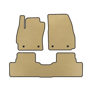 EVA Fußmatten (2 Reihen, Beige)