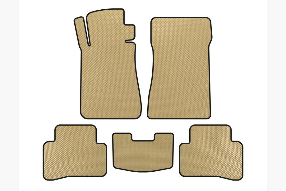 Mercedes C-class W202 1993-2001 EVA Fußmatten (SD, Beige) Image
