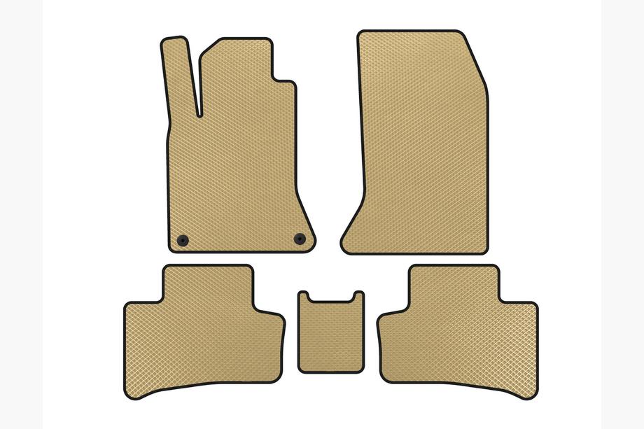 Mercedes B-class W246 2011-2018 EVA Fußmatten (2011-2015, Elektro, Beige) Image