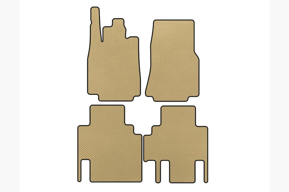 Mercedes Vaneo W414 2001-2005 EVA Fußmatten (Beige) Image