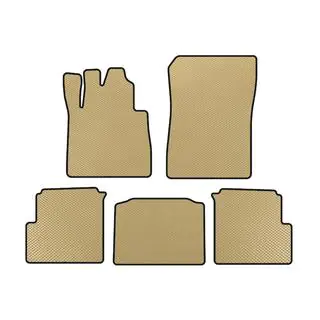 EVA Fußmatten (2012-2015, 5-türig, Beige)