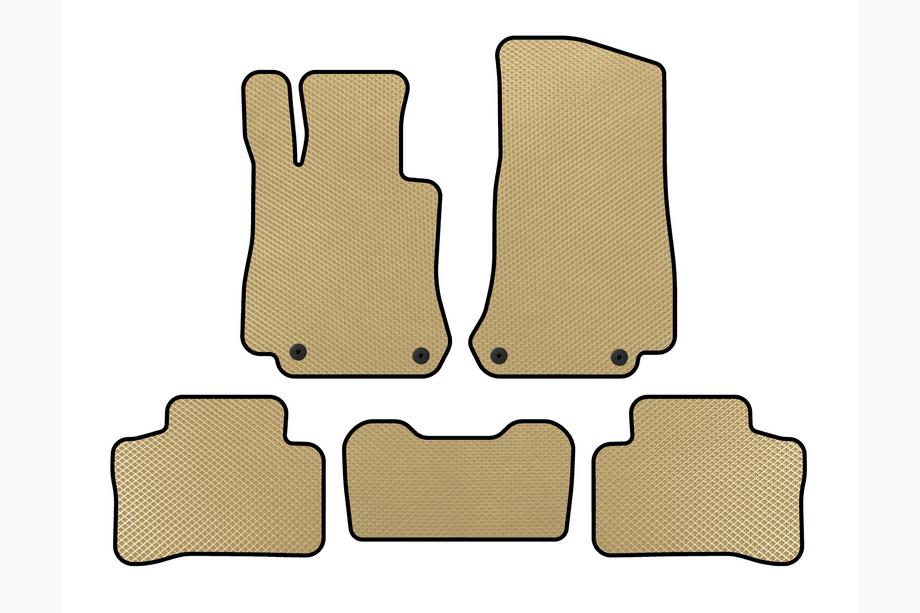 Mercedes GLC X253 2015-2022 EVA Fußmatten (Beige) Image