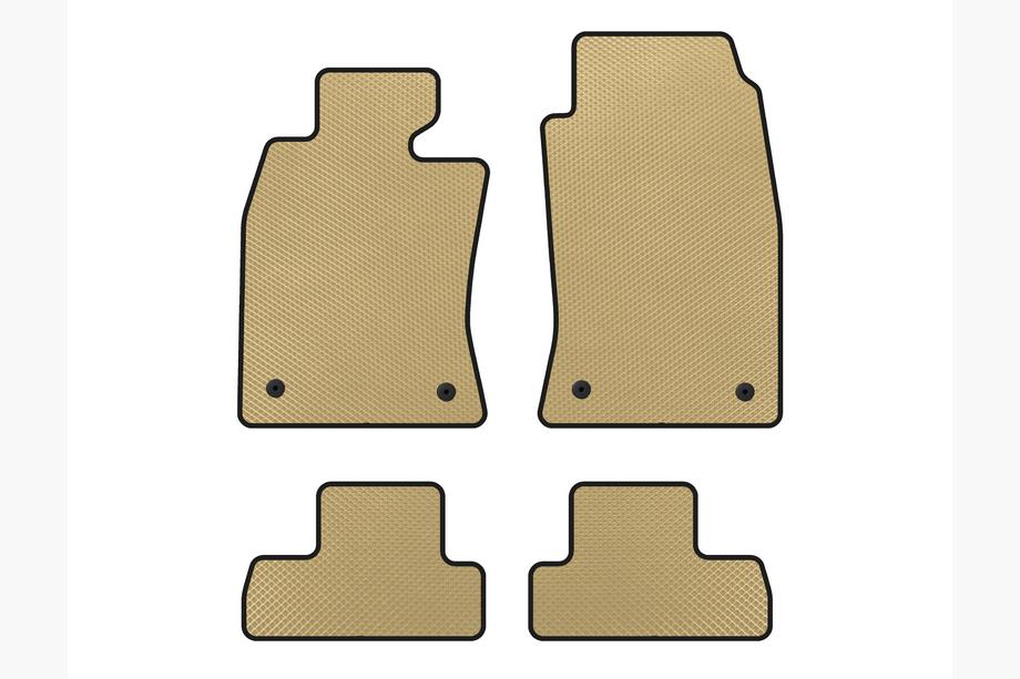 Mini Cooper R50/52/53 2000-2006 EVA Fußmatten (für R50, Beige) Image