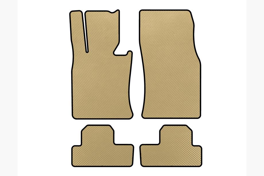 Mini Clubman R55/R56 2007-2014 EVA Fußmatten (für R56, Beige) Image
