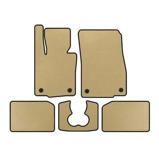 EVA Fußmatten (für S F55, 5-türig, Beige) Mini Cooper F55/56/57 2014-2023