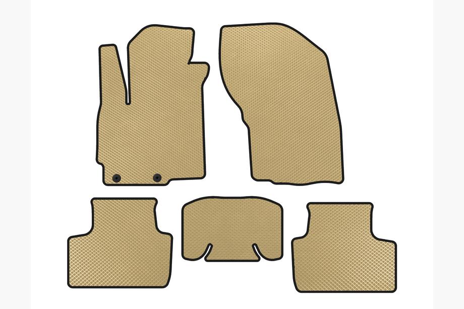 Mitsubishi ASX 2010-2023 EVA Fußmatten (2019-2023, Beige) Image
